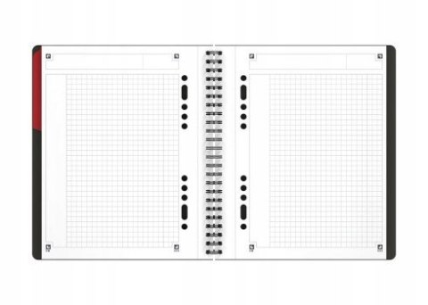 Kołonotatnik A5 80k kratka PP OXFORD Activebook International 100102880