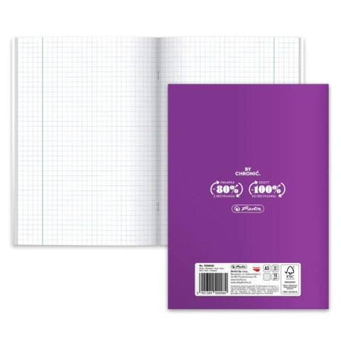 Zeszyt A5 60k kratka 70g FIZYKA 9500080 HERLITZ