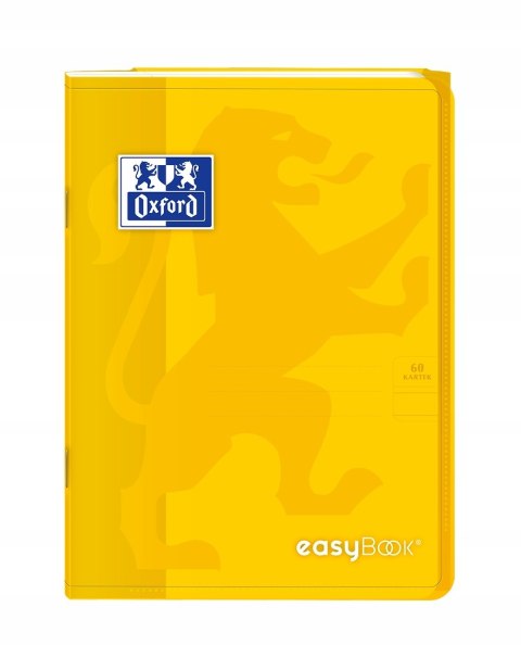 Zeszyt A5 60k linia 90g PP EASYBOOK 400146694 OXFORD