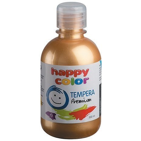 Farba TEMPERA Premium 300ml złoty HAPPY COLOR 3310 0300-11