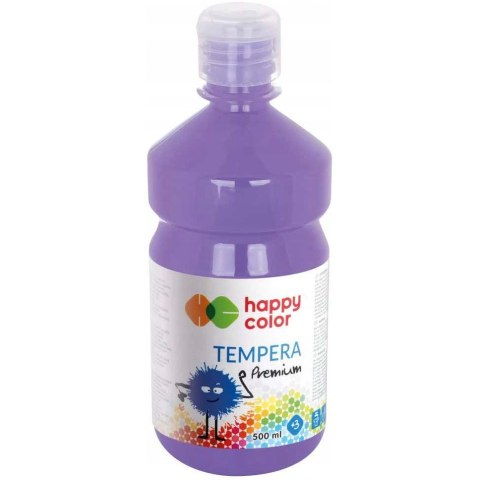 Farba TEMPERA Premium 500ml lawendowa HAPPY COLOR HA 3310 0500-62