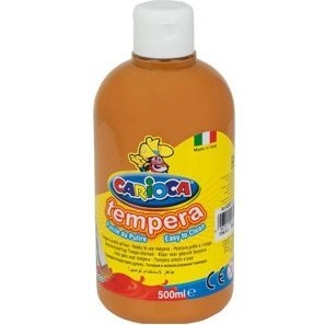 Farba TEMPERA jasnobrązowa CARIOCA 500ml 170-2356