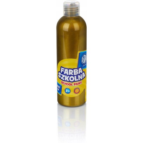 Farba szkolna 250ml metaliczna zielona 301217036 ASTRA