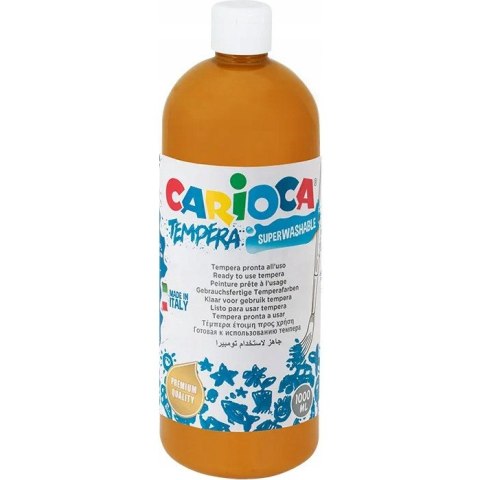 Farba CARIOCA TEMPERA 1000ml brąz jasny 170-1867