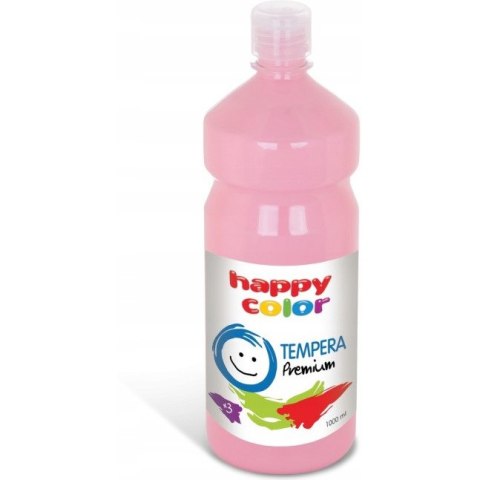 Farba TEMPERA Premium 1000ml różowa HAPPY COLOR 3310 1000-20