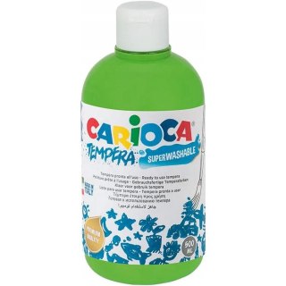 Farba TEMPERA jasnozielona CARIOCA 500ml 40427/13