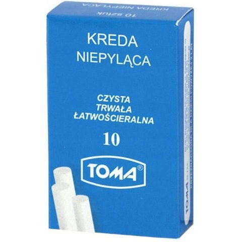 Kreda szkolna biała 10szt 81200 TOMA