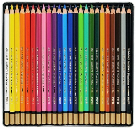 Kredki MONDELUZ 24 kol. 3718 KOH-I-NOOR