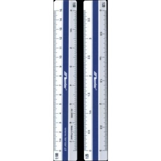 Linijka tr.skalówka nr6 20006 1:500,1000,1250,1500,2000,2500