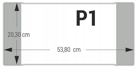 Okładka standard P1 - 203 pozioma (25szt.) OZK-33 BIURFOL