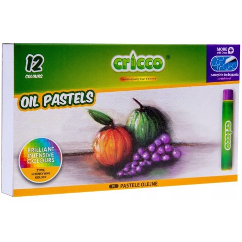 PASTELE OLEJNE CRICCO 12 KOL. CR481K12/D