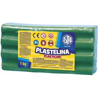 Plastelina 1kg zielona 303111015 ASTRA