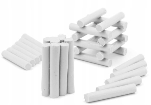 Plastelina w laseczkach MONA 1 kg biała 4179 St.Majewski