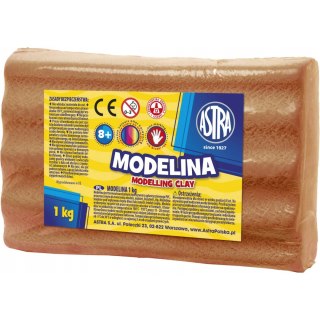 Modelina 1 kg brązowa 304111002 ASTRA