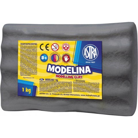 Modelina 1 kg grafitowa 304118009 ASTRA