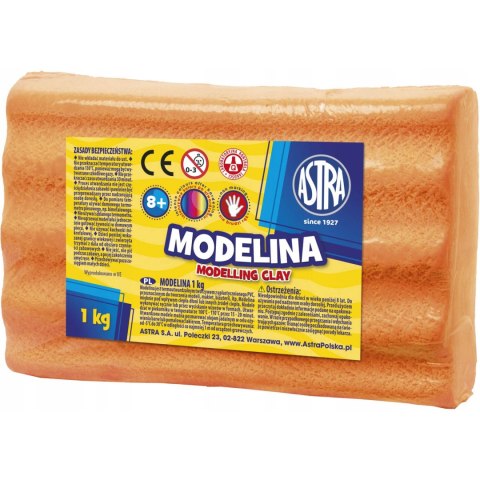 Modelina Astra 1 kg pomarańczowa 304111006 ASTRA