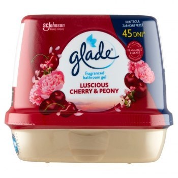 Odświeżacz GLADE żel 180g Wiśnia & Piwonia, Cherry & Peony