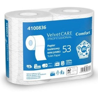 Papier toaletowy AFH Velvet Care Professional Comfort (4 rolki) 4100836