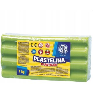 Plastelina 1kg seledynowa 303111017 ASTRA