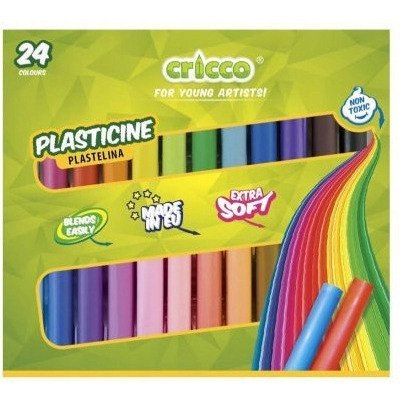 Plastelina CRICCO 24kolory CR370K24