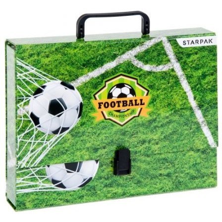 Teczka z rączką A4/50mm FOOTBALL 447893 STARPAK