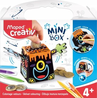 Zestaw MAPED CREATIV Mini Box kolorowa skarbonka 907013