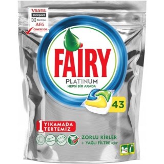 Kapsułki do zmywarki FAIRY PLATINUM LEMON (43szt)