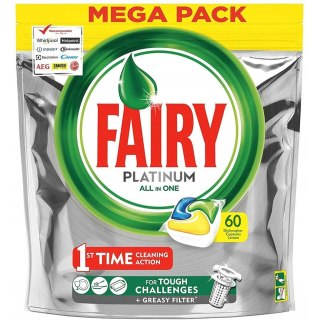 Kapsułki do zmywarki FAIRY PLATINUM LEMON (60szt)