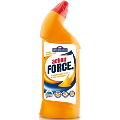 Płyn do WC 1000ml zagęszczony Orange ACTION FORCE GENERAL FRESH