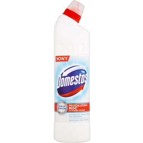 Płyn do mycia WC DOMESTOS 750 ml Alaska Biel / biel i połysk