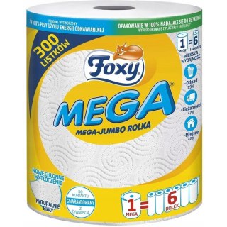 Ręcznik kuchenny FOXY MEGA JUMBO 300 listków 2 warstwy