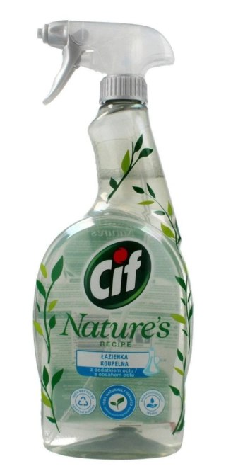 Spray CIF NATURE`S RECIPE do czyszczenia łazienek 750ml (67698465)