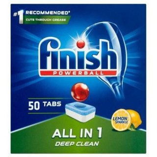 Tabletki do zmywarki FINISH (50szt) All in 1 Lemon