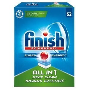 Tabletki do zmywarki FINISH (50szt) All in 1 Regular