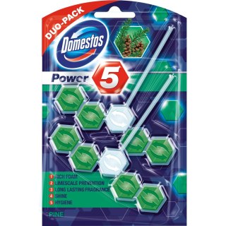 Zawieszka do toalety DOMESTOS POWER5 DUO 2x55g PINE