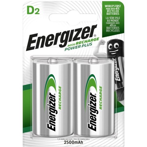 Akumulatorek ENERGIZER Power Plus D/HR20 2500mAh Ni-MH (2szt)