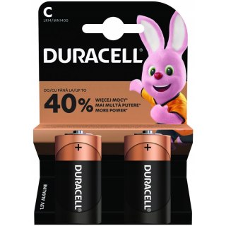 Bateria DURACELL Basic C/LR14/MN1400 alkaliczna blister (2szt)