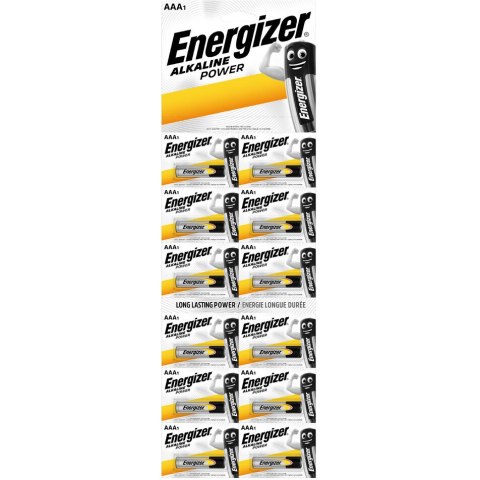 Bateria ENERGIZER Alkaline Power AAA/LR03 alkaliczna karta (12szt)