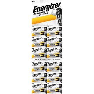 Bateria ENERGIZER Alkaline Power AA/LR6 alkaliczna karta (12szt)