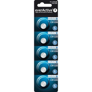 Bateria EVERACTIVE CR1220/DL1220/BR1220 3V litowa (5szt)