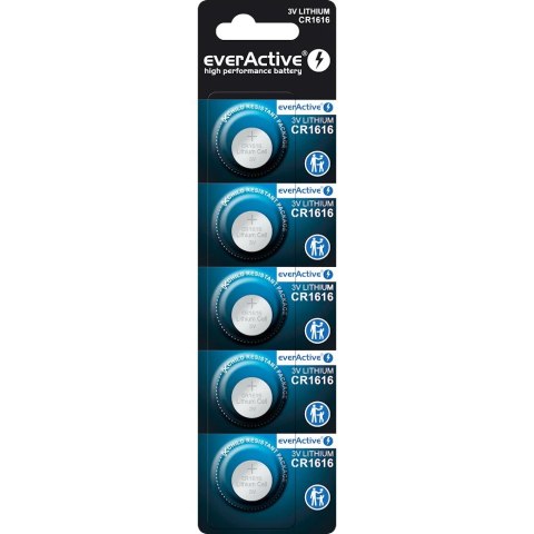 Bateria EVERACTIVE CR1616/DL1616/BR1616 3V litowa blister (5szt)