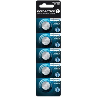 Bateria EVERACTIVE CR1620/DL1620/BR1620 3V litowa blister (5szt)