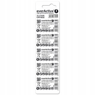 Bateria EVERACTIVE CR1632 litowa blister (5szt)