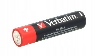 Bateria VERBATIM Premium Alkaline AAA/LR03 1,5V alkaliczna taca (4szt) (49500)