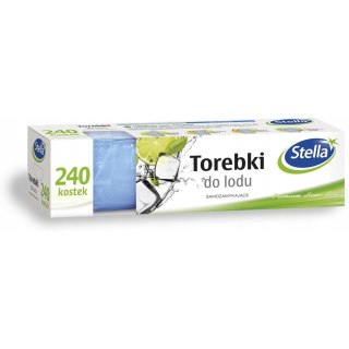 Torebki do lodu 240kostek samozamykające ST1-W-0791 STELLA