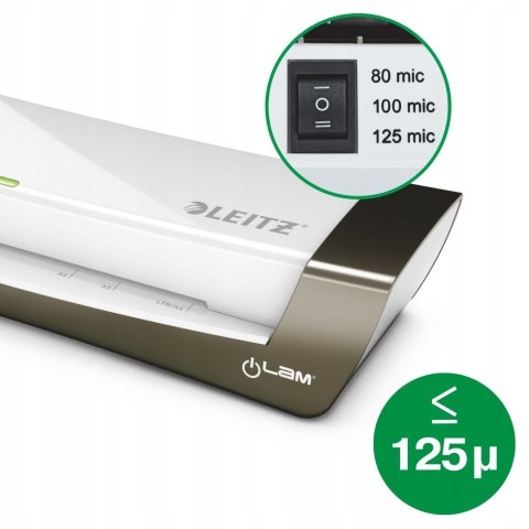 Laminator iLam OFFICE A4 230V srebrny 72510084 LEITZ