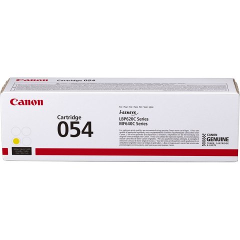 Toner CANON (CRG-054Y/3021C002) żółty 1200str