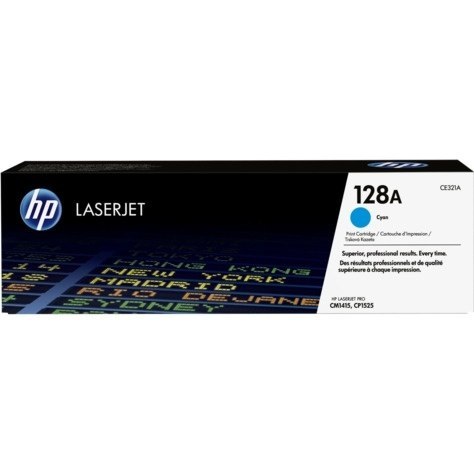 Toner HP 128A (CE321A) niebieski 1300str CP1525/1415