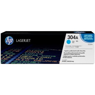 Toner HP 304A (CC531A) niebieski 2800str CM2320/CP2020/CP2025