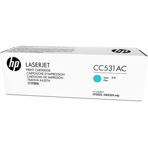 Toner HP 304A (CC531AC) niebieski 2800str korporacyjny CM2320/CP2020/CP2025